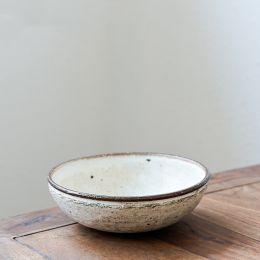 Stone Pottery Powder Cited 155 Round Bowl