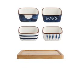 Ceramic Snack Plate Dipping Sauce Dish