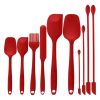 Cooking Baking 10 PCS Spatula Set High Heat Resistant Kitchen Utensil Set