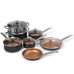 Home Daily Delicacies Pot 12-Piece Safe Non-Stick Cookware Set