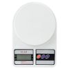 SF-400 10KG / 1g Kitchen Mail LCD Digital Scale White