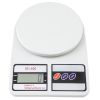 SF-400 10KG / 1g Kitchen Mail LCD Digital Scale White