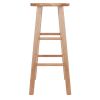 Element Bar Stools, 2-Pc Set, Natural