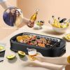 Smokeless Electric Portable BBQ Grill with Turbo Smoke Extractor