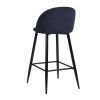 37.8 inches High 2-Piece Bar Stools/Pub Kitchen Chairs (Set of 2)