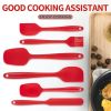 Cooking Baking 10 PCS Spatula Set High Heat Resistant Kitchen Utensil Set