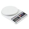 SF-400 10KG / 1g Kitchen Mail LCD Digital Scale White