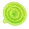 1 Pc Silicone Gel Foldable Collapsible Style Funnel Hopper Kitchen Cooking Tools