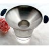 Double Handle Wide-Mouth Funnel Stainless Steel Sturdy and Heat Resistant Funnel Kitchen Gadget Tool