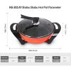 Liven Electric Shabu Shabu Hot Pot with Divider and Non-Stick Coating Electric Hot Pot 5L