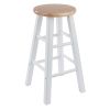 Element Counter Stools, 2-Pc Set, Natural & White