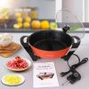 Liven Electric Shabu Shabu Hot Pot with Divider and Non-Stick Coating Electric Hot Pot 5L