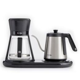 Mr. Coffee At-Home Pour Over Brewer and Kettle