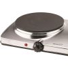 Brentwood TS-372 1440w Electric Double Hot Plate, Silver