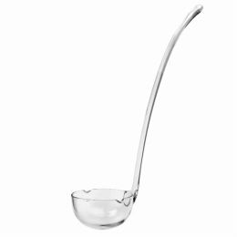 1213" Mouth Blown Crystal Long Lead Free Crystal Gravy Dressing or Punch Ladle