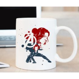 Hero Inspired Coffee Mug - Black Widow | By Trebreh Designs- 15oz