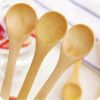 2pcs Wooden Soup Spoon Teaspoon Coffee Kitchen Cooking