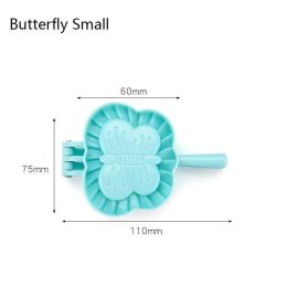 Dumplings Tool Dumpling Mould Kitchen Dumpling Molds Plastic Dough Press Dumpling Pie Ravioli Mould (size: Butterfly Small)