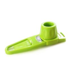 Multi-Functional Ginger Garlic Cutter Cooking Tool Graters Kitchen Accessories (Color: green)