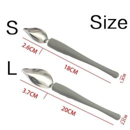 Sushi Food Drawing Tool Design Sauce Dessert Bakeware Cake Molecular Gourmet Spoon Kitchen Tool (size: small)