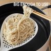 Kitchen Scoop Colander Strainer Large Slotted Spoon Japanese Stylish Slotted Skimmer Household Tool