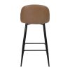 37.8"H 2-Piece Bar Stools/Pub Kitchen Chairs (Set of 2)