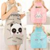 Cartoon Animal Waterproof Apron Kitchen Restaurant Cooking Bib Aprons Sleeveless Anti-oil Aprons