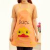 Cartoon Animal Waterproof Apron Kitchen Restaurant Cooking Bib Aprons Sleeveless Anti-oil Aprons