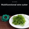 New Green Onion Easy Slicer Shredder Plum Blossom Cut Green Onion Wire Drawing Kitchen Superfine Vegetable Shredder