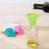 Mini Gel Foldable Collapsible Style Funnel Hopper Kitchen Tools