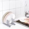 Creative Dish Plate Drain Rack Kitchen Tableware Drying Storage Tray Holder Cup Dish Storage Rack