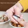 Kitchen Stainless Steel Quick Peeling Bean Peeler Creative Vegetable Cutting Finger Guard Tool