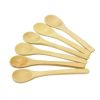 2pcs Wooden Soup Spoon Teaspoon Coffee Kitchen Cooking