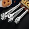 Stainless Steel Food Clips Kitchen Supplies Bread Steak Clips Barbecue Baking Tools